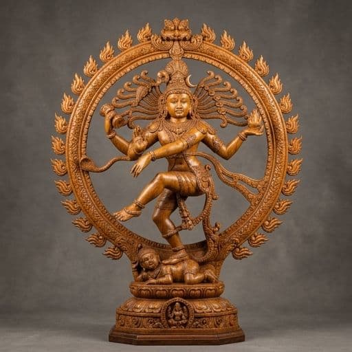 Lord Shiva Nataraja (Cosmic Dance) - View 1